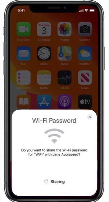 compartir contraseña wifi desde iphone