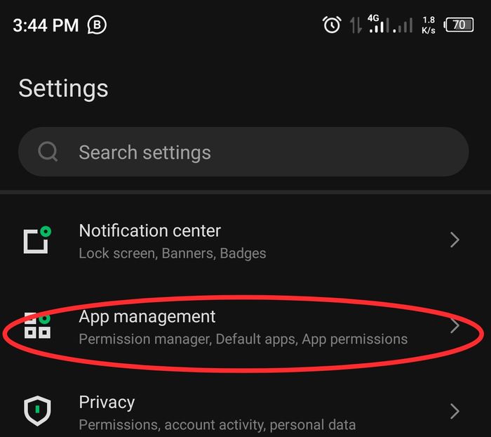 la aplicación de mensajería de Android no funciona