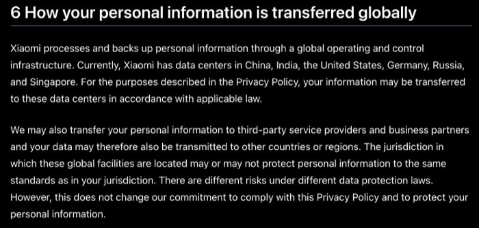 lo que necesita saber sobre la próxima actualización de la política de privacidad de xiaomi - xiaomi pp 4