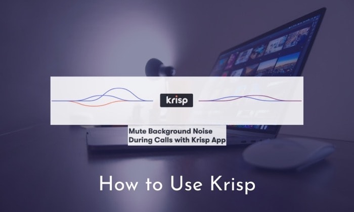 cómo usar la aplicación de cancelación de ruido krisp para sus llamadas de voz y video - cómo usar la aplicación de cancelación de ruido krisp 1