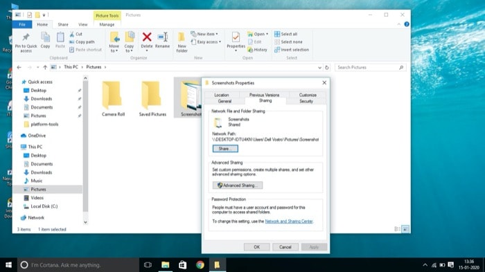 cómo compartir archivos de forma inalámbrica entre Mac y Windows sin ninguna aplicación de terceros: configure el uso compartido de archivos en Windows 2