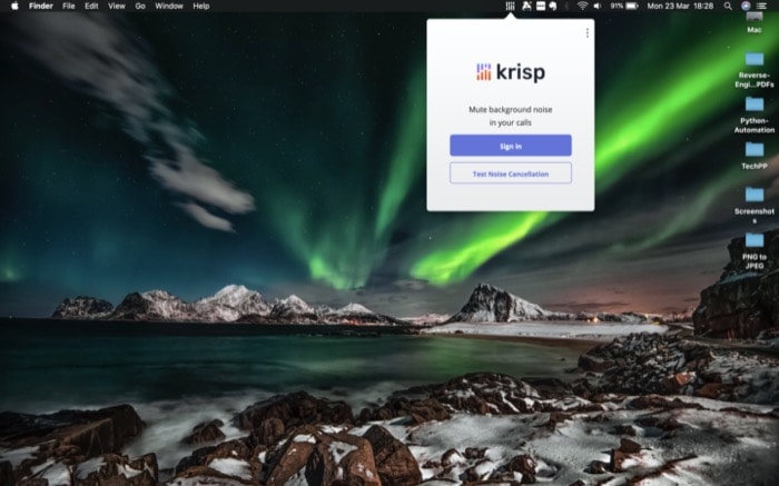 cómo usar krisp, la aplicación de cancelación de ruido para tus llamadas de voz y video - pasos para usar krisp 1